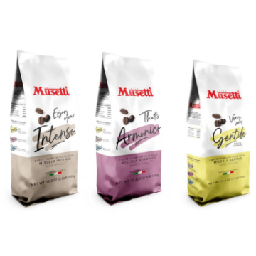 Nová maloobchodní řada Caffe Musetti 