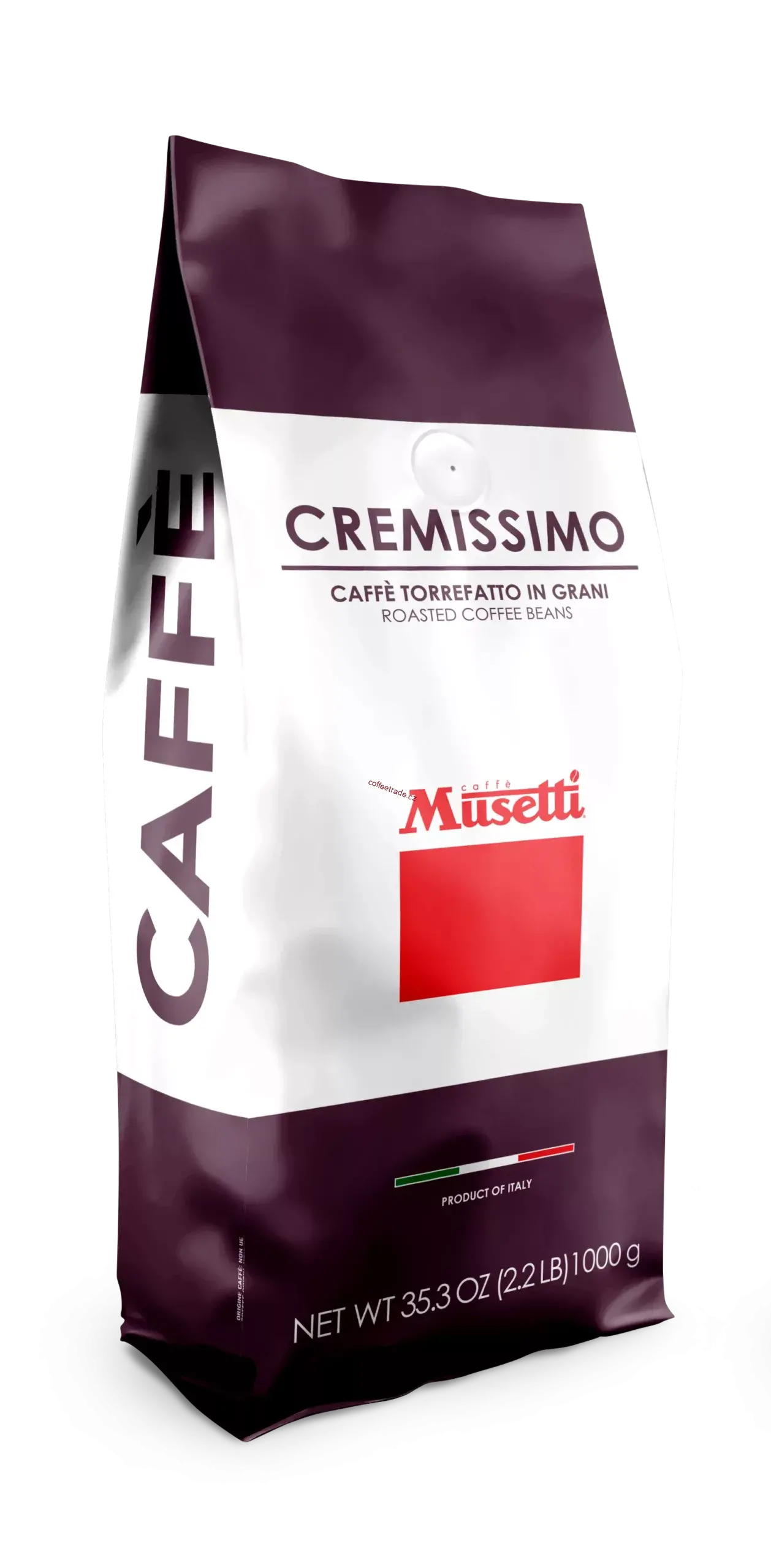 Caffe Musetti -  Cremissimo 1kg (zrnková káva ) 